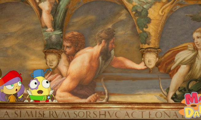 Cultura e turismo: l’Affresco del Parmigianino a Fontanellato fa il giro del mondo in cartoon